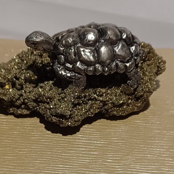 PEWTER TURTLE - Picture 3 of 4